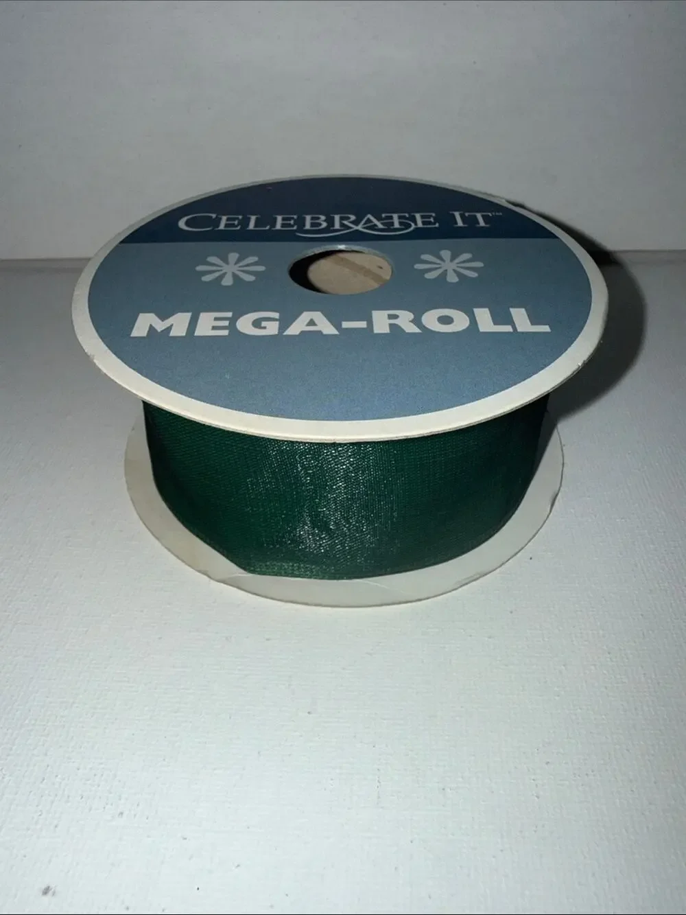 Celebrate It Emerald Green Mega-Roll Ribbon